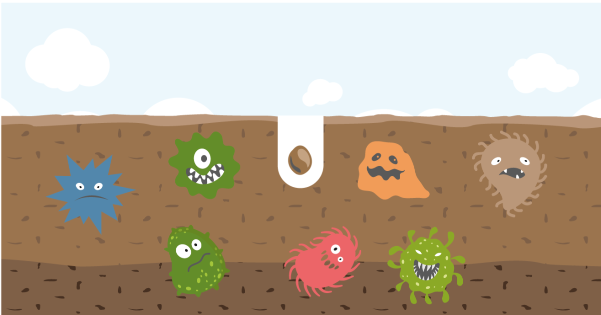 Зараженная почва