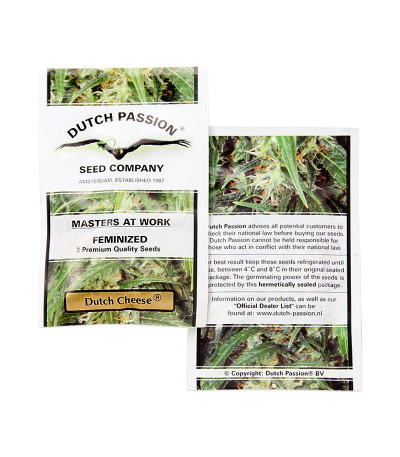 Семена каннабиса Dutch Cheese 3 упаковка