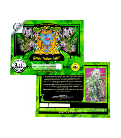 Green Poison Auto fem (Sweet Seeds) семена конопли