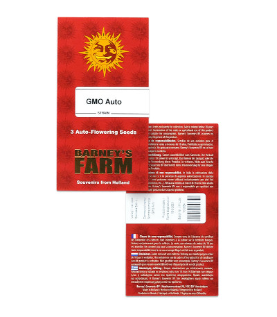 GMO Auto fem (Barney's Farm) семена конопли