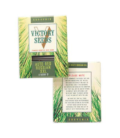 Auto Red Russian XXL fem (Victory Seeds) семена конопли