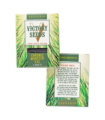 Chronic Monster XXL fem (Victory Seeds) семена конопли
