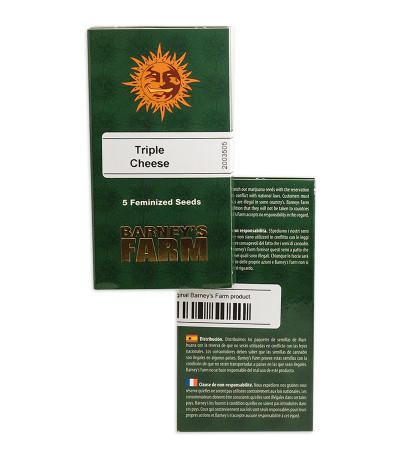 Triple Cheese fem (Barney's Farm) семена конопли
