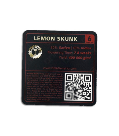 Lemon Skunk fem (DNA Genetics) семена конопли