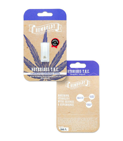 Notorious THC fem (Humboldt Seed Company) семена конопли