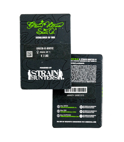 Green-O-Matic auto fem семена конопли