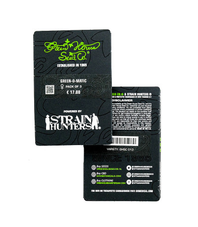 Green-O-Matic auto fem семена конопли