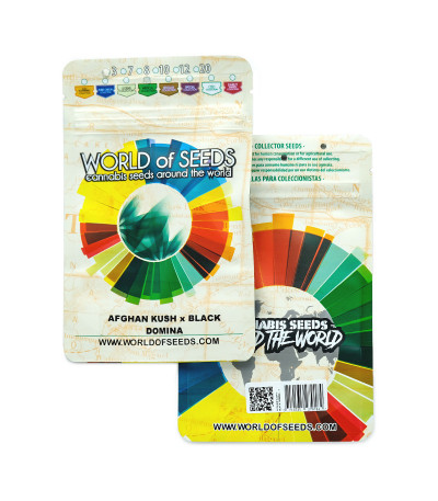 Afghan Kush X Black Domina fem (World of Seeds) семена конопли