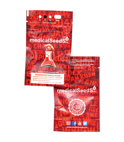 Mendocino Purple Kush fem семена конопли