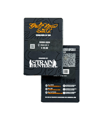 Семена марихуаны Bubba Kush в оригинальной упаковке