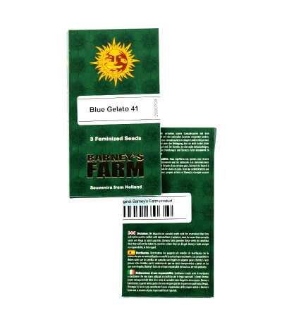 Blue Gelato 41 (Barney's Farm) семена конопли