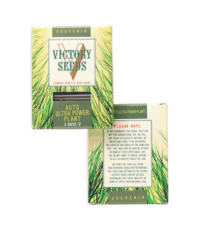 Auto Ultra Power Plant fem (Victory Seeds) семена конопли