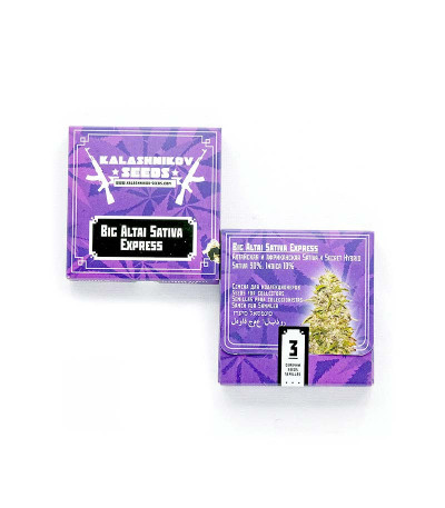 Big Altai Sativa Express fem (Kalashnikov Seeds) семена конопли