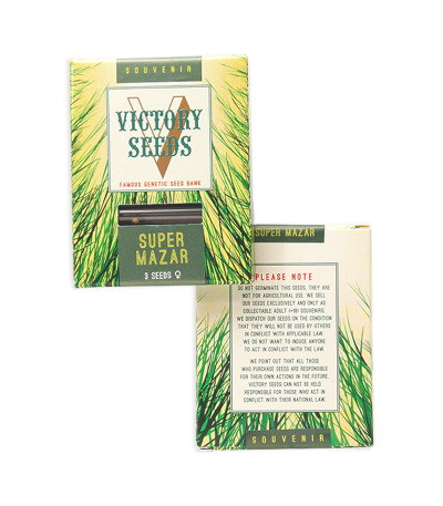 Super Mazar fem (Victory Seeds) семена конопли