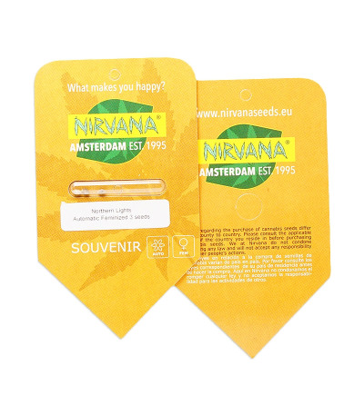 Northern Lights Automatic fem семена конопли Nirvana Seeds