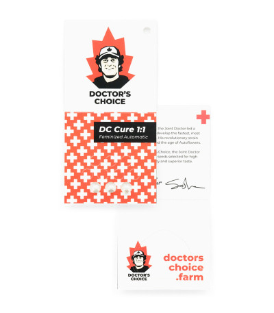 DC Cure 1:1 Auto CBD fem (Doctor’s Choice) семена конопли
