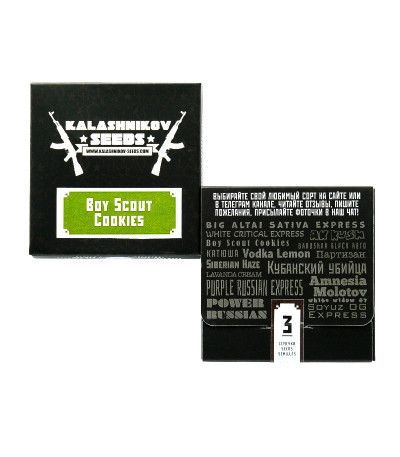 Boy Scout Cookies (Kalashnikov Seeds) семена конопли