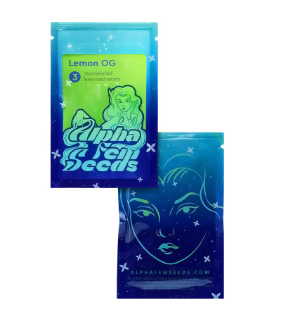 Lemon OG fem (AlphaFem Seeds) семена конопли