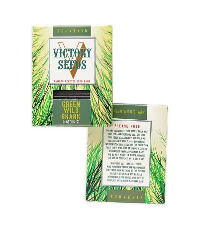 Green Wild Shark fem (Victory Seeds) семена конопли